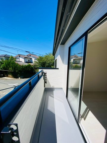ブルーミングガーデン／菊池郡菊陽町武蔵ケ丘北1丁目／1号棟のバルコニー