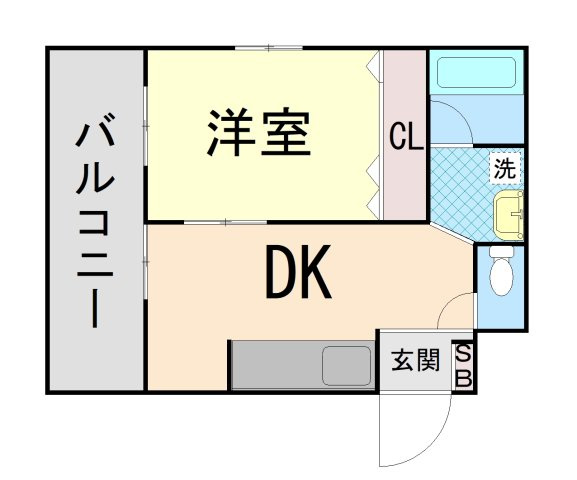 リダイ六甲の間取り