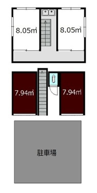 綾瀬市吉岡東５丁目の倉庫の間取り