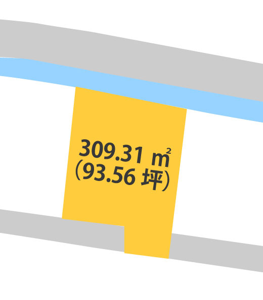 和歌山市粟・土地・56944の区画図