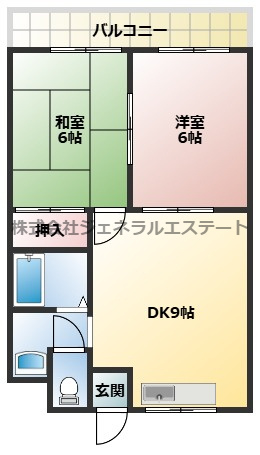 プレアール蔀屋本町の間取り
