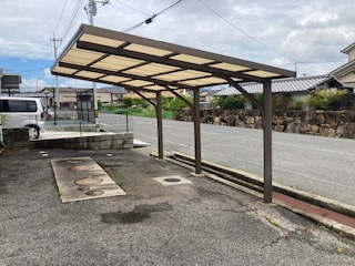 【その他共用部分】 | ファミールU | 屋根付き駐輪場