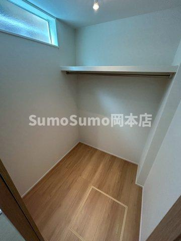 フォレストタウン芦屋の収納|大きなものも収納できそうです