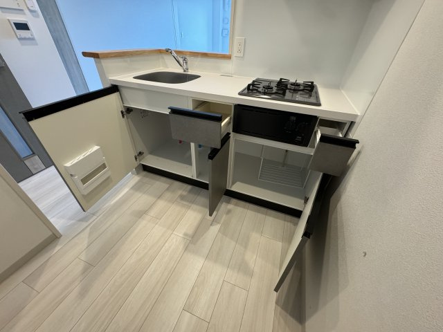 アーバネックス南森町EASTのキッチン|アーバネックス南森町EAST　キッチン収納