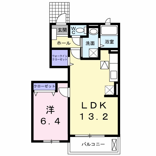【間取り】 | ブライト　スクエアＡ