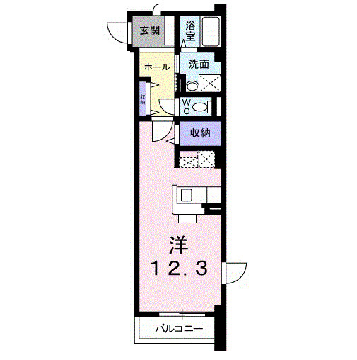 【間取り】 | シャンポールＡ