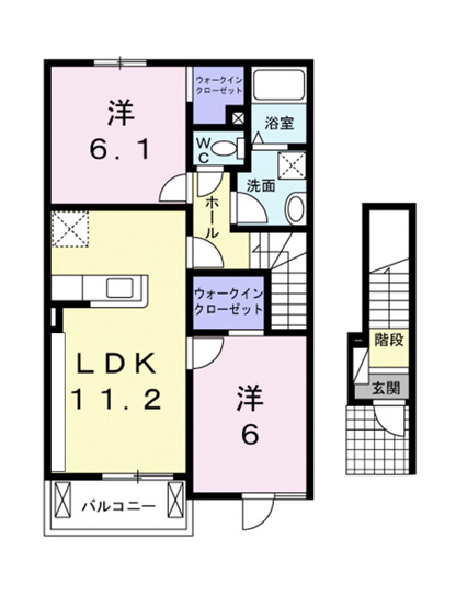 【間取り】 | ラ　グラシアス