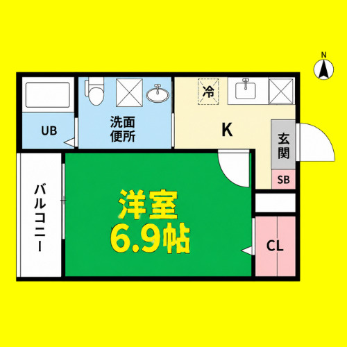 フォンテンブロー笠取町(フォンテンブローカサド　名古屋市賃貸　仲介手数料無料の間取り