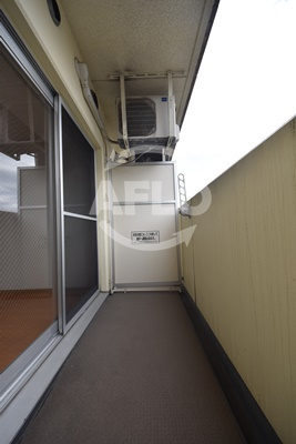 ONE ROOF FLAT TENJINBASHI（旧：シャルマンフジ天神橋）のバルコニー|シャルマンフジ天神橋　バルコニー