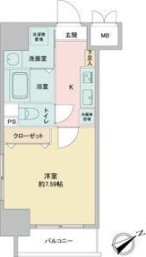 アプリーレ千代田の間取り