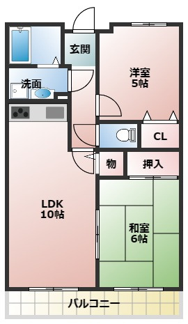 グレイシィーK・Yの間取り