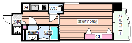 【間取り】 | ラグゼ弁天町