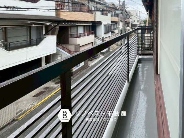 東大阪市花園西町1丁目のバルコニー|【リノベスト不動産】土日祝も営業中！HPより来店予約も可能です◎

