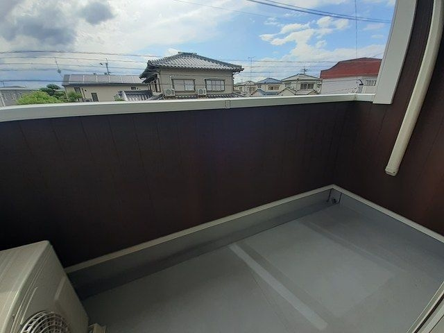 ブルックサイドレジデンスＡのバルコニー