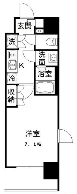 リエトコート西大島の間取り