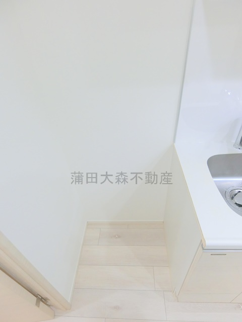 ヴォーガコルテ蒲田南のキッチン|冷蔵庫置き場