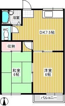 メゾントラッドの間取り