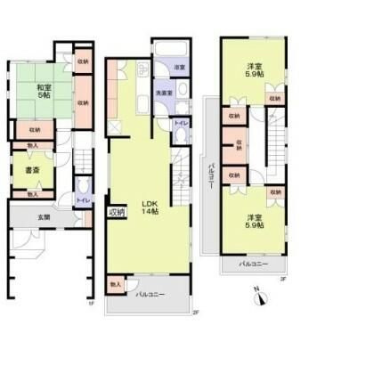 世田谷区上馬４丁目戸建て