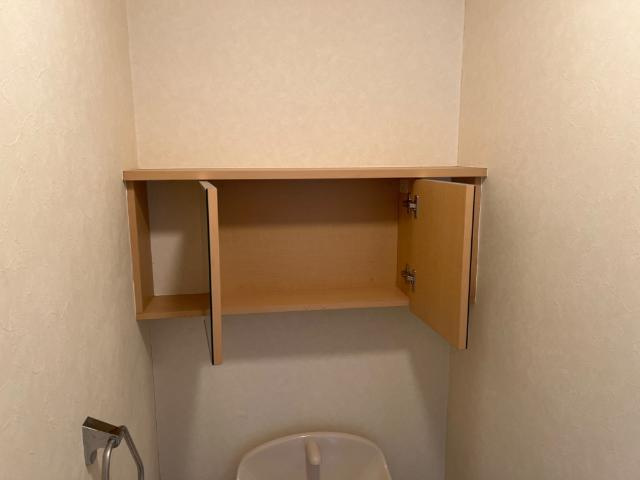 ヒルクレストの収納|トイレ戸棚