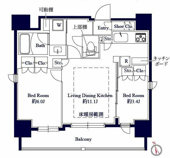 ＧＲＡＮ　ＰＡＳＥＯ八丁堀Ⅱ