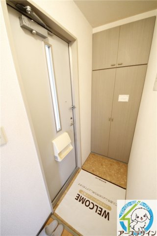 セジュール・K C棟の玄関|※類似写真