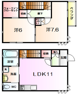 【間取り】 | 三国ヶ丘residenceE棟