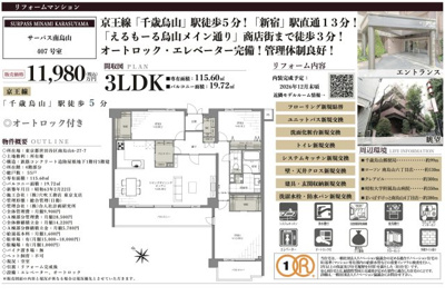 【その他】 | サーパス南烏山　仲介手数料無料＋60万円現金プレゼント中
