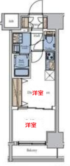 【間取り】 | エスティメゾン大森 | 間取り