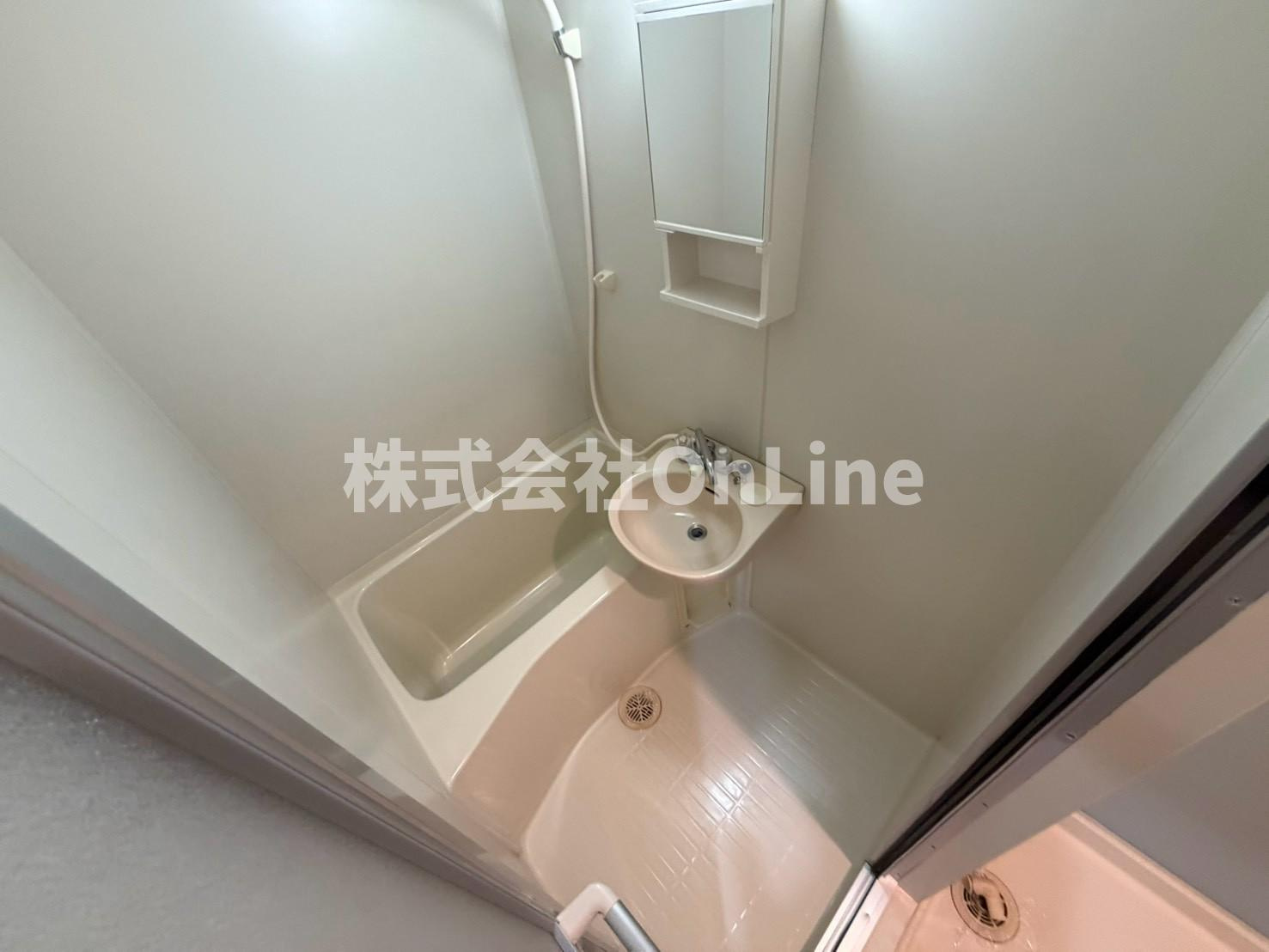 大阪市平野区加美西１丁目の賃貸マンションの浴室