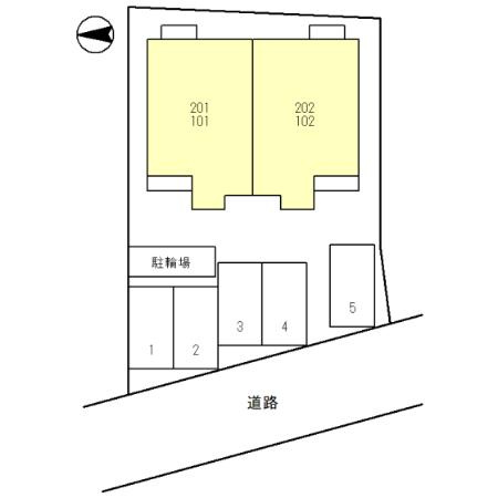 ピノコートDの区画図