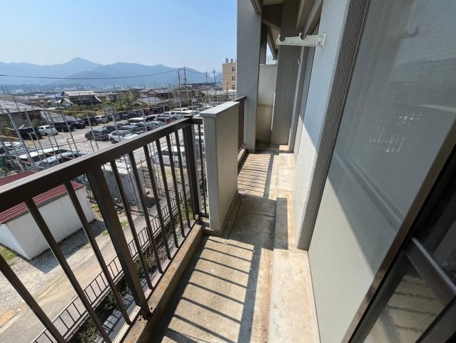 畑田ハイツのバルコニー