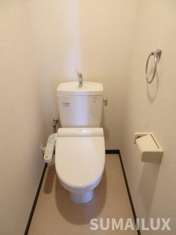 熊本市南区御幸西１丁目の賃貸マンションのトイレ