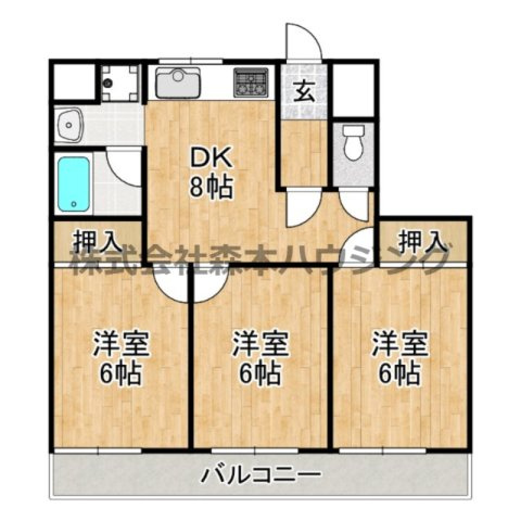 【間取り】 | 　エステート野崎
