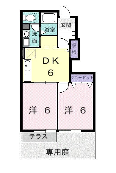 ピクシーハウス　　刈谷市近郊の賃貸はクラスホームの間取り