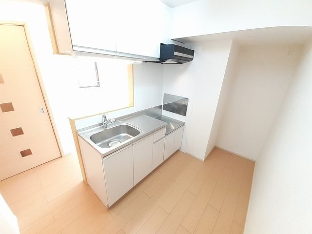 ラインハイム足立山Ｂのキッチン