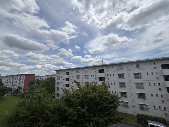 バルコニーからの眺望です！