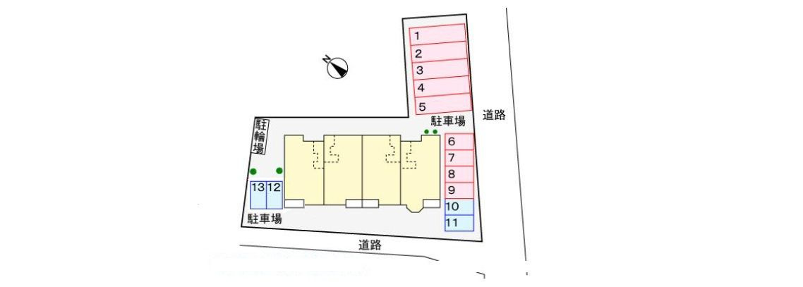 ソーレ（ｓｏｌｅ）　刈谷市近郊の賃貸ならクラスホーム刈谷店の駐車場