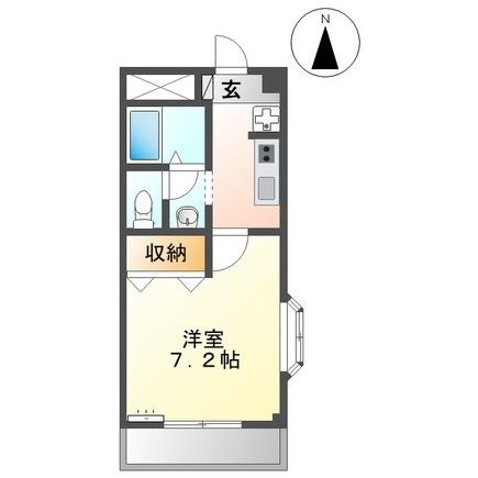 フローリィＳの間取り