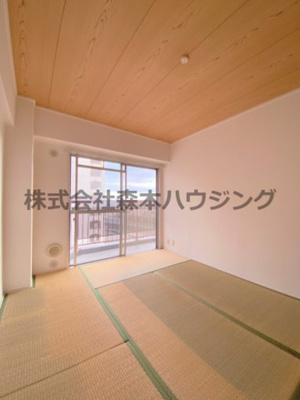 【和室】 | 　丸信リバーサイドコーポ1棟 | 来客時にも便利な和室付き