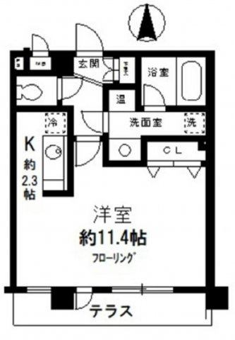 ラインハウス池上の間取り|間取り　