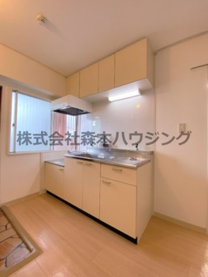 【キッチン】 | 　丸信リバーサイドコーポ1棟 | キッチンでお料理をお楽しみください