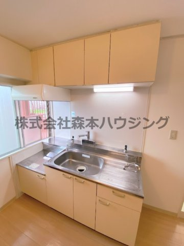 【キッチン】 | 　丸信リバーサイドコーポ1棟 | 使いやすいキッチンです
