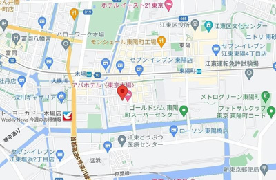 【地図】 | ガーラ・グランディ木場