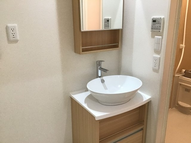 フジパレス遠里小野Ⅴ番館の独立洗面台|フジパレス遠里小野Ⅴ番館　独立洗面台