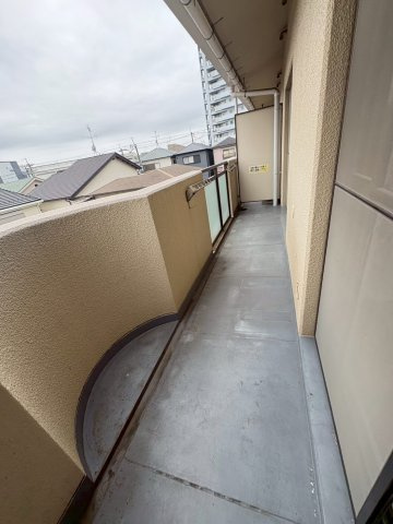 南茨木グリーンメゾンのバルコニー