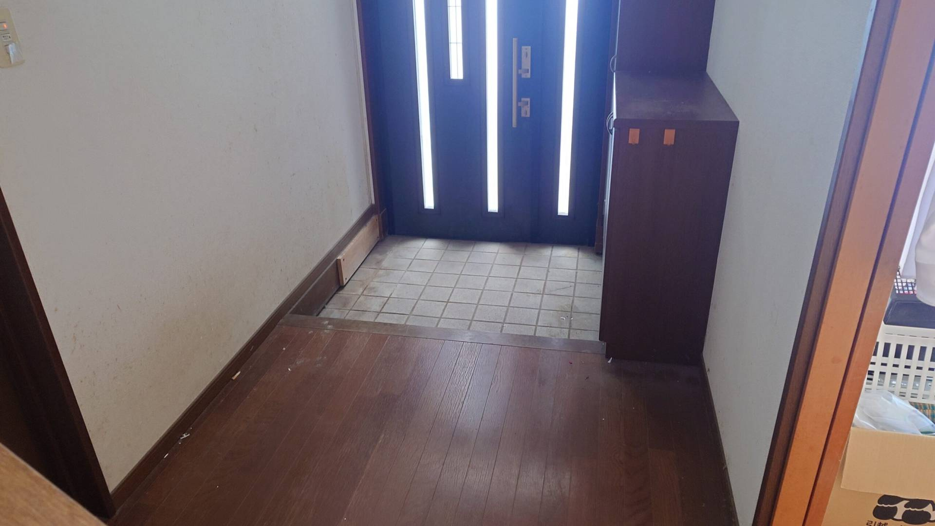 おいらせ町阿光坊の玄関