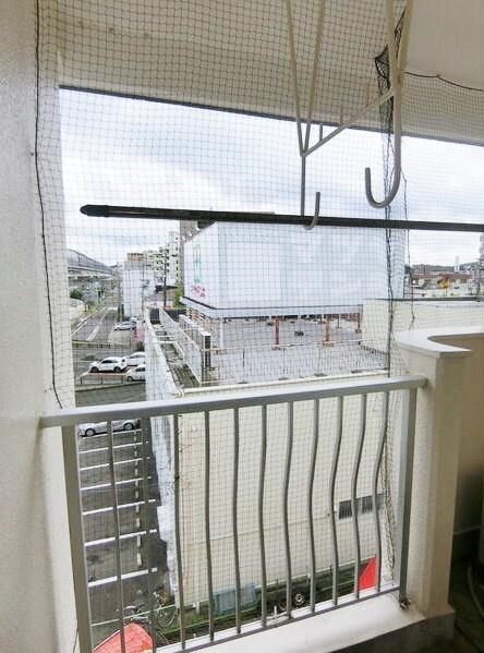 第２水野マンションのバルコニー