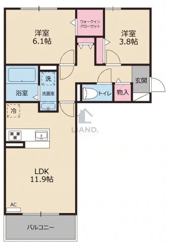 D-ROOM藤崎　の間取り|D-ROOM藤崎