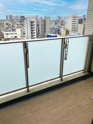 【バルコニー】 | ルフォンプログレ清澄白河プレミア | ※写真は同タイプ住戸です。