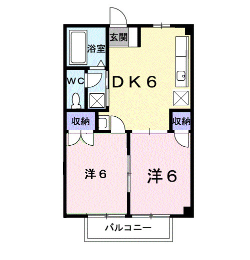 ルミエール萩の台の間取り